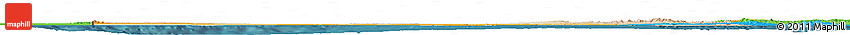 Satellite Horizon Map of Egypt, political outside, satellite sea