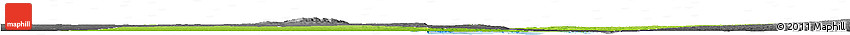 Physical Horizon Map of As Ismailiyah (Ismailia), darken, desaturated