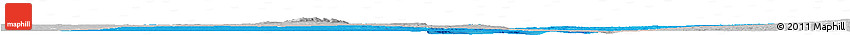 Political Horizon Map of As Ismailiyah (Ismailia), lighten, desaturated
