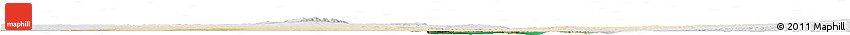 Satellite Horizon Map of As Ismailiyah (Ismailia), lighten, desaturated