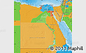 Political Map of Egypt