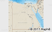 Shaded Relief Map of Egypt