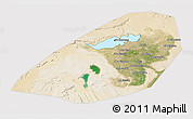 Satellite 3D Map of Al Fayyum (Fayoum), cropped outside