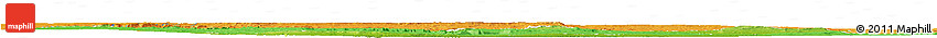 Physical Horizon Map of Al Fayyum (Fayoum), political outside
