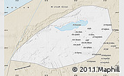 Classic Style Map of Al Fayyum (Fayoum)