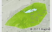 Physical Map of Al Fayyum (Fayoum), lighten, semi-desaturated