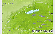 Physical Map of Al Fayyum (Fayoum)