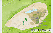 Satellite Map of Al Fayyum (Fayoum), physical outside