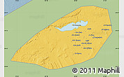 Savanna Style Map of Al Fayyum (Fayoum), single color outside