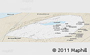 Classic Style Panoramic Map of Al Fayyum (Fayoum)