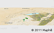 Satellite Panoramic Map of Al Fayyum (Fayoum)