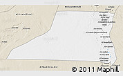Classic Style 3D Map of Al Minya (Menia)