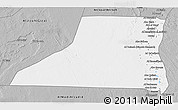 Gray 3D Map of Al Minya (Menia)