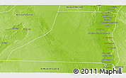 Physical 3D Map of Al Minya (Menia)