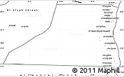 Blank Simple Map of Al Minya (Menia)
