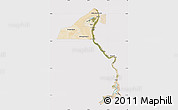 Satellite Map of Upper Egypt, cropped outside