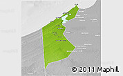 Physical 3D Map of Al Iskandariyah (Alex.), lighten, desaturated