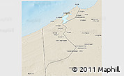 Shaded Relief 3D Map of Al Iskandariyah (Alex.)