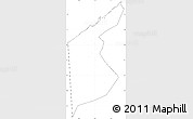Blank Simple Map of Al Iskandariyah (Alex.), cropped outside, no labels