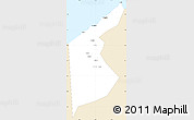 Classic Style Simple Map of Al Iskandariyah (Alex.), single color outside
