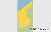Savanna Style Simple Map of Al Iskandariyah (Alex.), single color outside