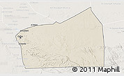 Shaded Relief 3D Map of Al Qahirah (Cairo), lighten