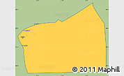 Savanna Style Simple Map of Al Qahirah (Cairo), cropped outside