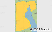 Savanna Style Simple Map of As Suways (Suez)