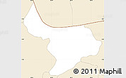 Classic Style Simple Map of Nueva Trinidad