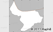 Gray Simple Map of Nueva Trinidad