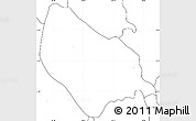 Blank Simple Map of Tenancingo