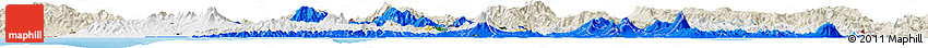 Flag Horizon Map of El Salvador, shaded relief outside, bathymetry sea, flag centered Flag Horizon Map of El Salvador, shaded relief outside, bathymetry sea, flag centered