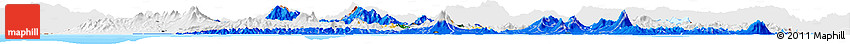 Flag Horizon Map of El Salvador, single color outside, bathymetry sea, flag centered