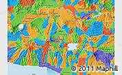 Political Map of San Salvador