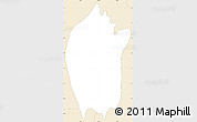 Classic Style Simple Map of Santa Catarina Masahuat