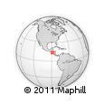 Outline Map of Alegria