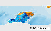 Political Panoramic Map of Bioko Norte