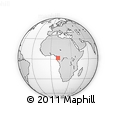 Outline Map of Centro Sur