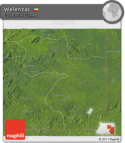 Satellite 3D Map of Welenzas