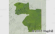 Satellite 3D Map of Welenzas, lighten