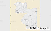 Classic Style Map of Welenzas, single color outside