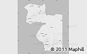 Gray Map of Welenzas, single color outside