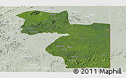 Satellite Panoramic Map of Welenzas, lighten