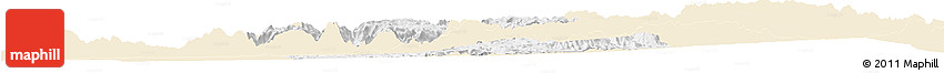 Classic Style Horizon Map of Asmat, single color outside