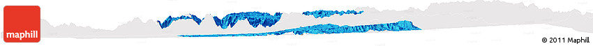 Political Horizon Map of Asmat, single color outside