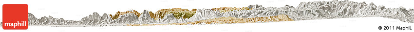 Satellite Horizon Map of Asmat, lighten, semi-desaturated