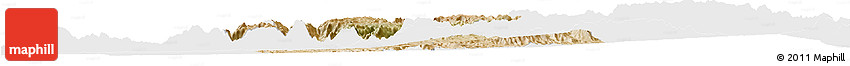 Satellite Horizon Map of Asmat, single color outside