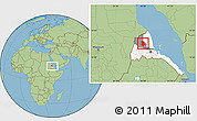 Savanna Style Location Map of Asmat, highlighted country, highlighted parent region