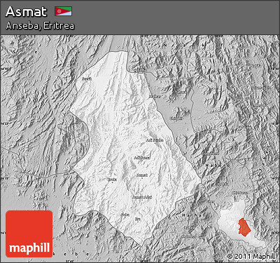 Gray Map of Asmat