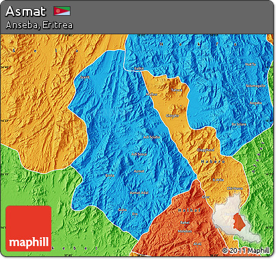 Political Map of Asmat